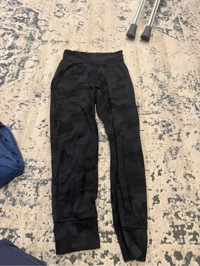 lululemon athletica Black Camo High-Rise Leggings